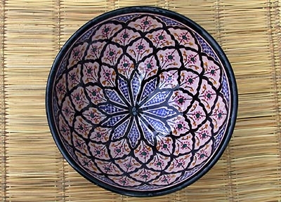 Salatschüssel Keramik Safi Marokko